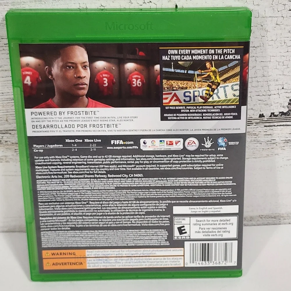 FIFA 17 Video Game Microsoft Xbox One‎ - Good Tested